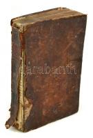 Héber v. jiddis nyelvű könyyv (Pészah, második napi imák, költemények. ?) Korabeli sérült egészbőr-k...