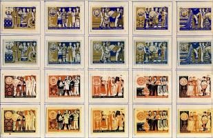 601 darabos magyar szovjet, arab és egyéb gyufacimke gyűjtemény mappákban