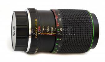 Hanimex auto zoom MC 75-150mm f/4.5 objektív, Pentax-K bajonettel, szép állapotban
