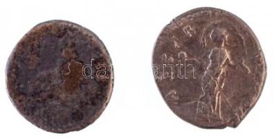 Római Birodalom / Faustina 138-140. Denár Ag (2,15g) + Marcus Aurelius 161-180. Denár Ag (2,49g) T:2...