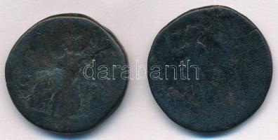 Római Birodalom / Septimius Severus 193-211. Sestertius Br (2x) T:3,3-
Roman Empire / Septimius Sev...