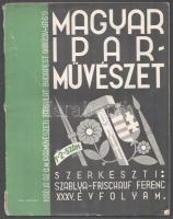 1932 A Magyar Iparművészet 1-2. száma szegedi vonatkozású cikkekkel
