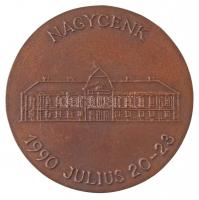 Kampfl József (1938- ) 1990. "A Széchenyi családi találkozó emlékére / Nagycenk 1990. július 20...