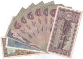 1930. 100P (6x) + 1945. 100P + 500P + 100.000P + 1.000.000P T:III,III-