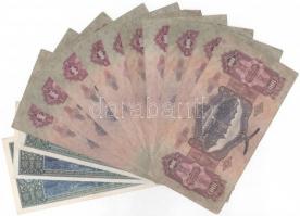 1930. 100P (10x) + 1945. 1.000.000P (3x) T:III Adamo P17, P25