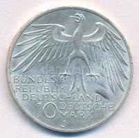 NSZK 1972J 10M Ag "Müncheni Olimpia - Stadion" T:1- FRG 1972J 10 Mark Ag "Munich Olym...