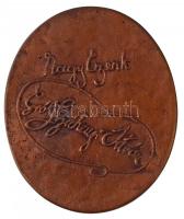 Várhelyi György (1942-) DN "Nagy Czenk Gróf Széchenyi István" öntött Br emlékplakett (65x8...