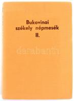 Bukovinai székely népmesék III. Szekszárd, 1983, Tolna megyei Tanács V. B. Könyvtára. Volt könyvtári példány. Kiadói egészvászon-kötés.