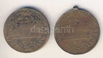 Ausztria/Magyarország 1898 "I.Ferenc József - Signum Memorial"(2x) T:3,3/4