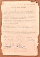 Egry jelzéssel: Női alakok. Vegyes technika, karton. Fa keretben. Hátoldalán Köveskáli Római Katolik...