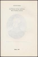 Szántó Imre: Gróf Festetics György emlékezete. Hévíz fürdőhely születése. Hévíz, 1991, Castellum. Ki...