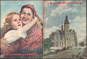 1938 Képes Vasárnap. 1938. nov.-dec. 4 lapszáma. A hazatért Felvidék. I-IV. I. A magyarság ünnepe. II. A magyarság ünnepe. Kassa. III. Munkács, Ungvár, Beregszász. IV. Rimaszombat, Rozsnyó. Számos érdekes írással, fotóval. Borítón kisebb sérülésekkel.