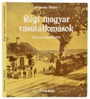 Kubinszky Mihály: Régi magyar vasútállomások. Építészeti hagyományok. Bp., 1983, Corvina. Kiadói kartonált papírkötésben.