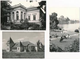 52 db MODERN fekete-fehér magyar képeslap / 52 modern black and white Hungarian postcards