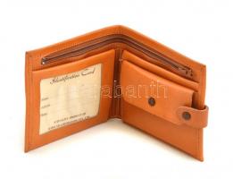 Ausztrál bőr pénztárca, újszerű állapotban, 10x11,5 cm