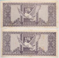 1946. 10.000.000MP (5x) T:II-III Adamo P32