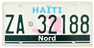 Haiti rendszámtábla