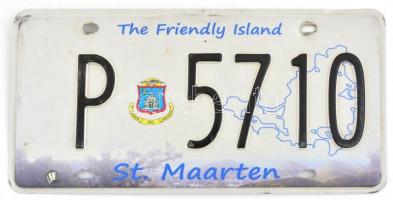 Szt Martin szigeteki rendszámtábla