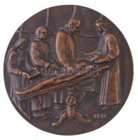 Csúcs Ferenc (1905-1999) 1941. "Doctor Professor Illyés Géza" Br emlékérem (93mm) T:1-