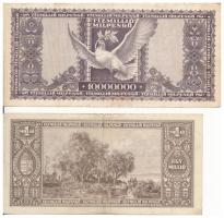 1946. 1.000.000MP + 10.000.000MP + 100.000.000MP + 1.000.000BP T:I-,III