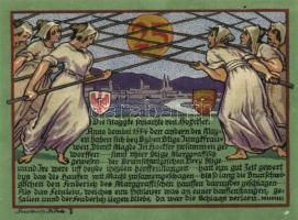 Német Birodalom/Weimari Köztársaság/ Höxter 1921. 10Pf + 25Pf + 50Pf 3klf db, teljes sor T:I