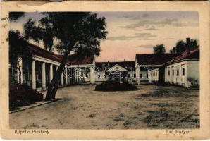 1922 Pöstyén, Piestany; Kúpele / Bad / fürdő. G. Jilovsky kiadása / bath, spa (gyűrődés / crease)