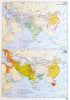 Történelmi világatlasz. Szerk.: Ajtay Ágnes et al. Bp., 1991, Kartográfiai Vállalat. Kartonált papír...