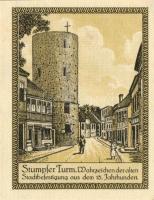 Német Birodalom/Weimari Köztársaság/ Lenzen D.N. 50Pf(3x) + 75Pf(3x) 6klf db, teljes sor T:I