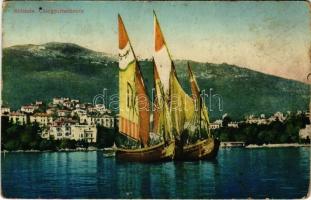 Abbazia, Opatija; Chioggottenboote / fishing boats (fl)