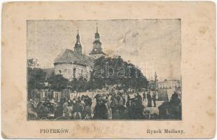 Piotrków Trybunalski, Eynek Maslany / market square (tear)