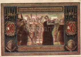 Német Birodalom/Weimari Köztársaság/ Finsterwalde 1921. 25Pf + 50Pf + 75Pf 3klf db, teljes sor T:I,I...