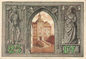 Német Birodalom/Weimari Köztársaság/ Finsterwalde 1921. 25Pf + 50Pf + 75Pf 3klf db, teljes sor T:I,I...