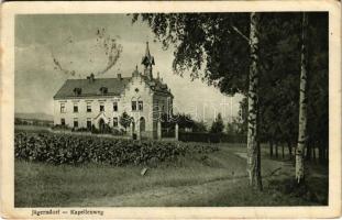 1916 Krnov, Jägerndorf; Kapellenweg / villa (Rb)