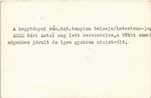 Hegybánya, Pjerg, Piarg, Siegelsberg, Stiavnické Bane (Selmecbánya, Banská Stiavnica); a hegybányai ...