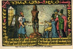 Német Birodalom/Császárság/ Calbe 1917. 50Pf(6x) 6klf db, teljes sor T:I