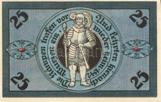 Német Birodalom/Weimari Köztársaság/ Torgau 1921. 5Pf + 10Pf + 25Pf + 50Pf 4klf db, teljes sor T:I