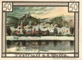 Német Birodalom/Weimari Köztársaság/ Treffurt 1921. 50Pf(6x) 6klf db, teljes sor T:I