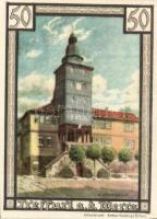 Német Birodalom/Weimari Köztársaság/ Treffurt 1921. 50Pf(6x) 6klf db, teljes sor T:I