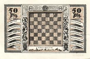 Német Birodalom/Weimari Köztársaság/ Stroebeck 1921. 25Pf + 50Pf + 75Pf 3klf db, teljes sor T:I