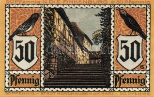 Német Birodalom/Weimari Köztársaság/ Nordhausen 1921. 25Pf(2x) + 50Pf(2x) + 75Pf(2x) 6klf db, teljes...