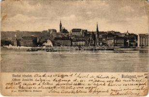1902 Budapest I. Szilágyi Dezső téri református templom. Divald Károly 67. sz. (fa)