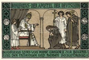 Német Birodalom/Weimari Köztársaság/ Ohrdruf 1921. 50Pf(6x) 6klf db, teljes sor T:I