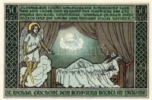 Német Birodalom/Weimari Köztársaság/ Ohrdruf 1921. 50Pf(6x) 6klf db, teljes sor T:I