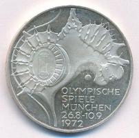 NSZK 1972F 10M Ag Müncheni Olimpia - Stadion T:1- (PP) FRG 1972F 10 Mark Ag Munich Olympics - Stadium C:AU (PP) Krause KM#133