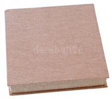 Új állapotú éremtartó tok ~97mm átmérőjű fészekkel