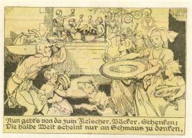 Német Birodalom/Weimari Köztársaság/ Weimar 1921. 75Pf(3x) 3klf db, teljes sor T:I