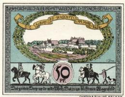 Német Birodalom/Weimari Köztársaság/ Diepholz 1921. 50Pf(2x) + 75Pf(2x) 4klf db, teljes sor T:I