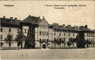 1917 Budapest IX. Ferenc József honvéd gyalogsági laktanya, törzsépület. Schäffer Ármin udvari fényképész (fl)