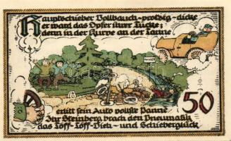 Német Birodalom/Weimari Köztársaság/ Gatersleben 1921. 25Pf + 50Pf(4x) + 75Pf 6klf db, teljes sor T:...