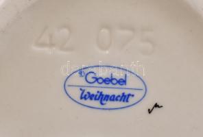 2 db Goebel angyalos gyertyatartó. Kézzel festett,  jelzett, hibátlan. 9 cm